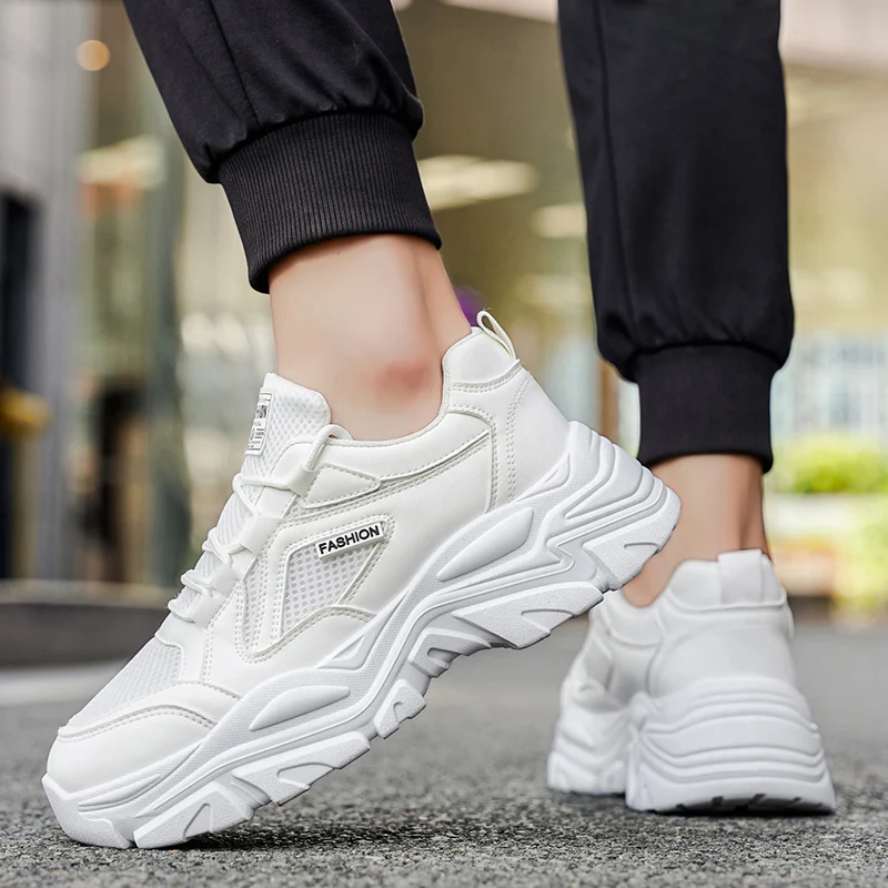 أحذية رياضية للرجال 2026 جديد شبكة حذاء كاجوال بفتحات تهوية مريح رياضة احذية الجري الرجال أحذية تدريب التنس Zapatos Hombre #4