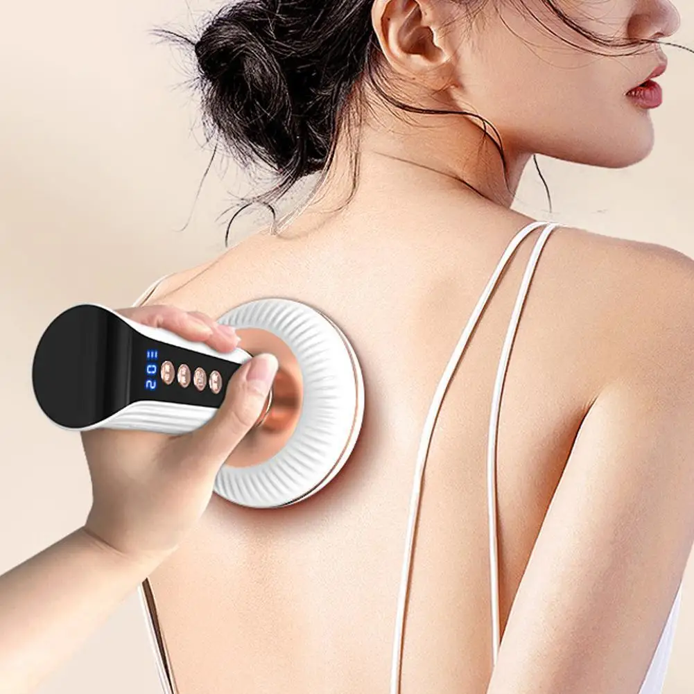 

Electric Cupping Machine Scraping Device Electric Meridian Brush Universal Massage Device For The Whole Body Home Massage