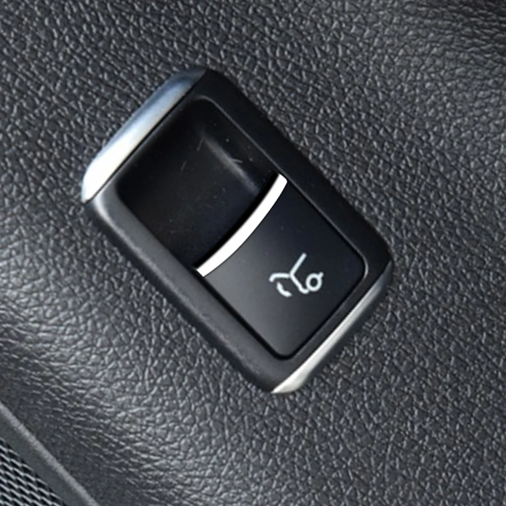 7pcs Chrome Car Door Window Lift Button Sticker Sequins for Mercedes Benz E W212 C W204 GLK X204 ML GL W166 X166 Accessories
