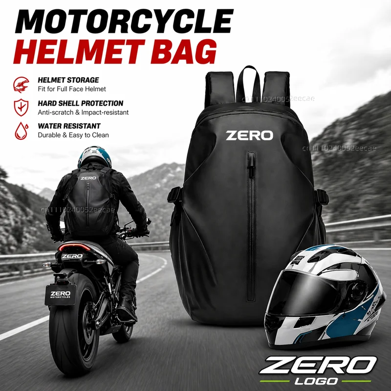 

Knight Backpack Motorcycle Helmet Bag Travel Equipment Waterproof Large Capacity For ZERO SR/S SR/F SR S FXE DSR/X DSR DS FX