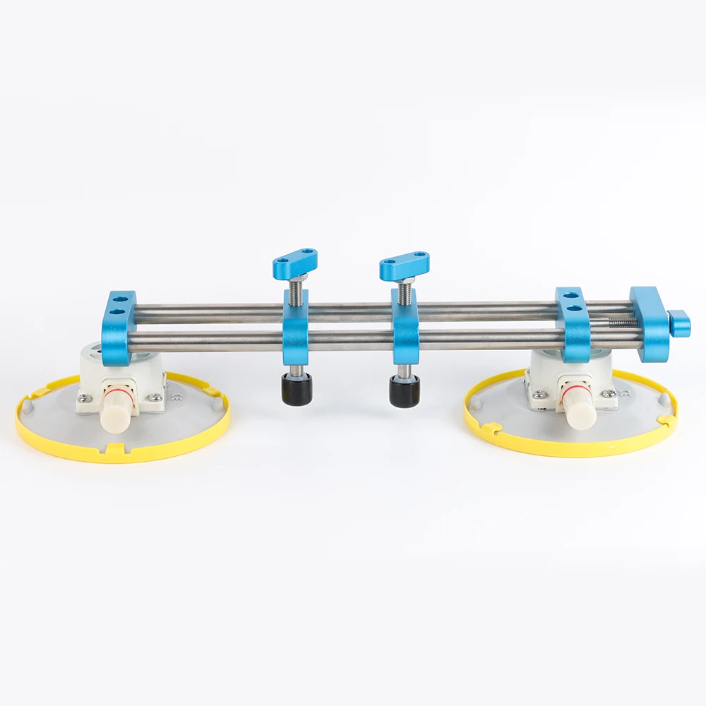 6 Inch Granite Seam Setter for Stone Slab Joining and Seaming (White Rubber )