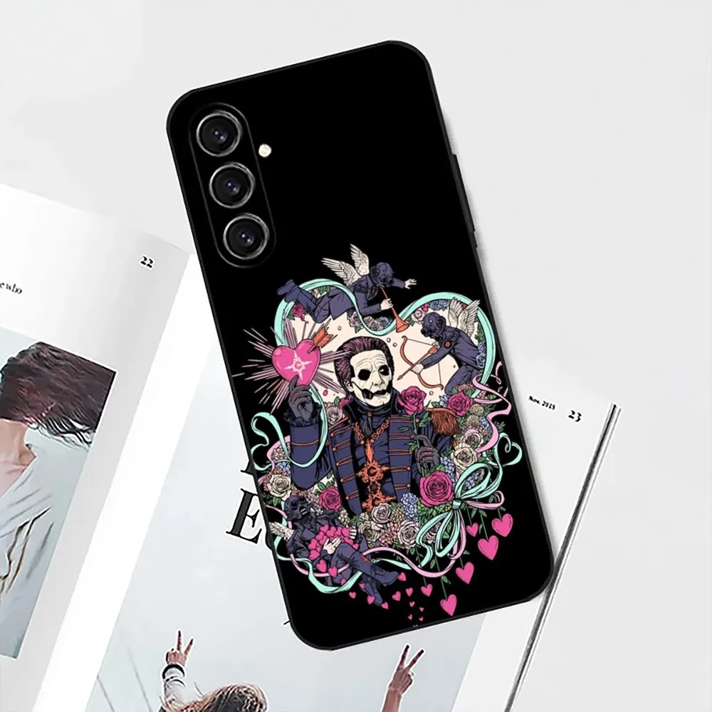 Rock Band G-GhostS Phone Case For Samsung S25,S24,S21,S22,S23,S30,Ultra,S20,Plus,Fe,Lite,Note,10,9,5G Black Soft Shell