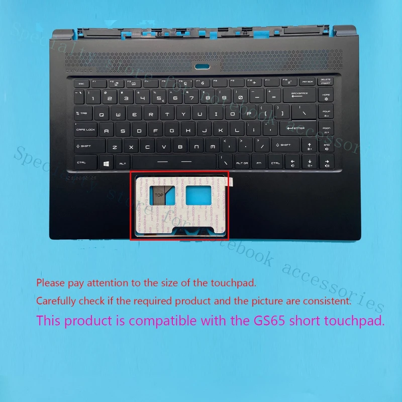 A+  New Palmrest For MSI GS65 Stealth GS65VR MS-16Q1 15.6