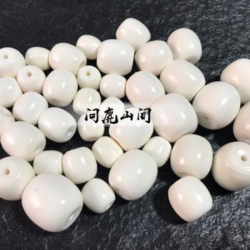 Deer Antler Beads Material Production Wearing And Playing Cultural Matching