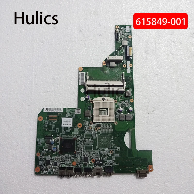 

Материнская плата для ноутбука HP G62 G72 HM55 DDR3, б/у, Hulics, 615849-001