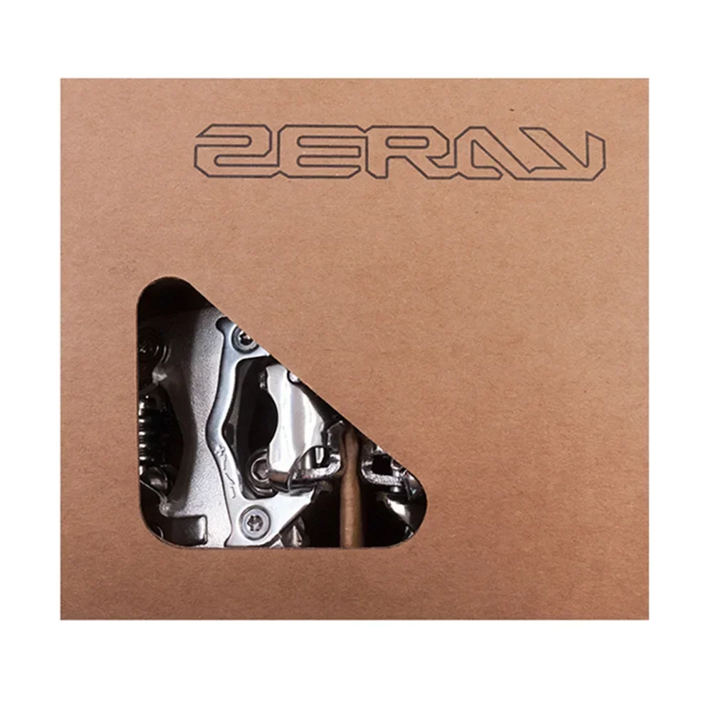 

ZERAY-Aluminum Self-Locking Pedals with Clips, Double Side Clipless Pedal SPD Ultralight Bicycle Parts, ZP-108S