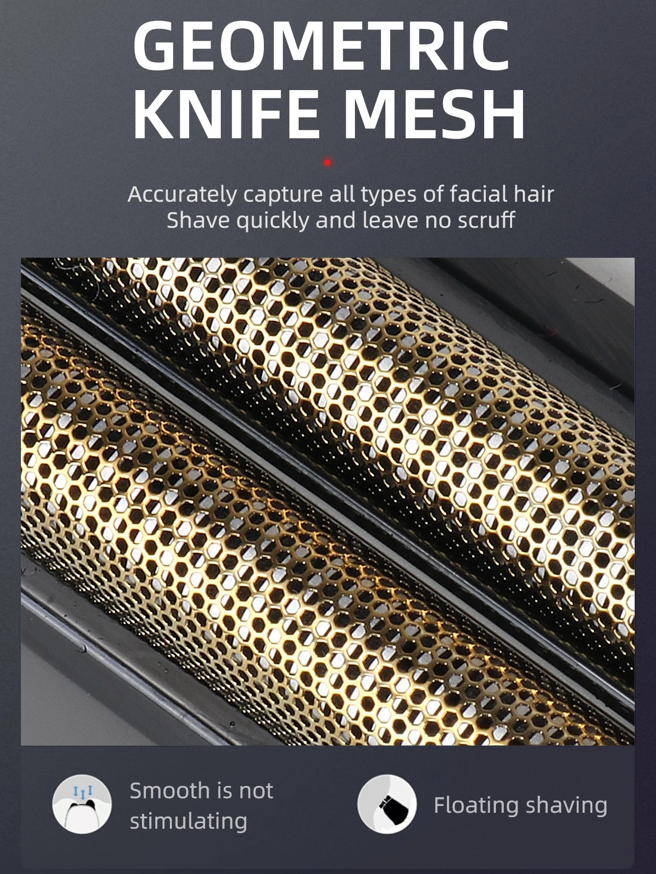 เครื่องโกนหนวดไฟฟ้า Kemei KM-2024 สำหรับผู้ชาย ใบมีดคู่แบบลูกสูบไร้สาย ชาร์จ USB เครื่องโกนหนวด เครื่องตัดแต่งขน