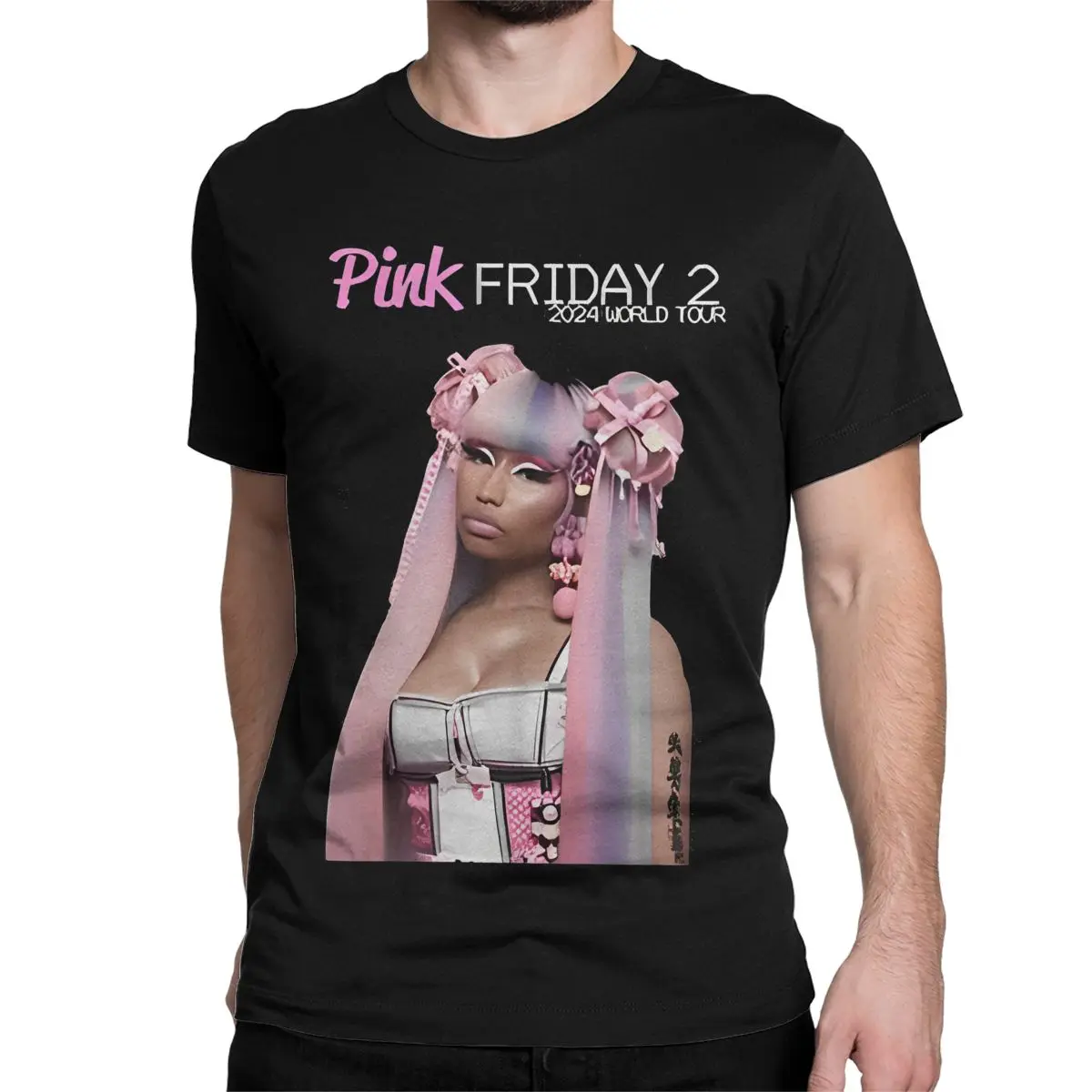 Hete Rapper Nicki Minaj Grafische T Shirt Men Women 100% Cotton T-Shirts Heren Damesmode Hiphop Tee Shirt Short Sleeve Clothes