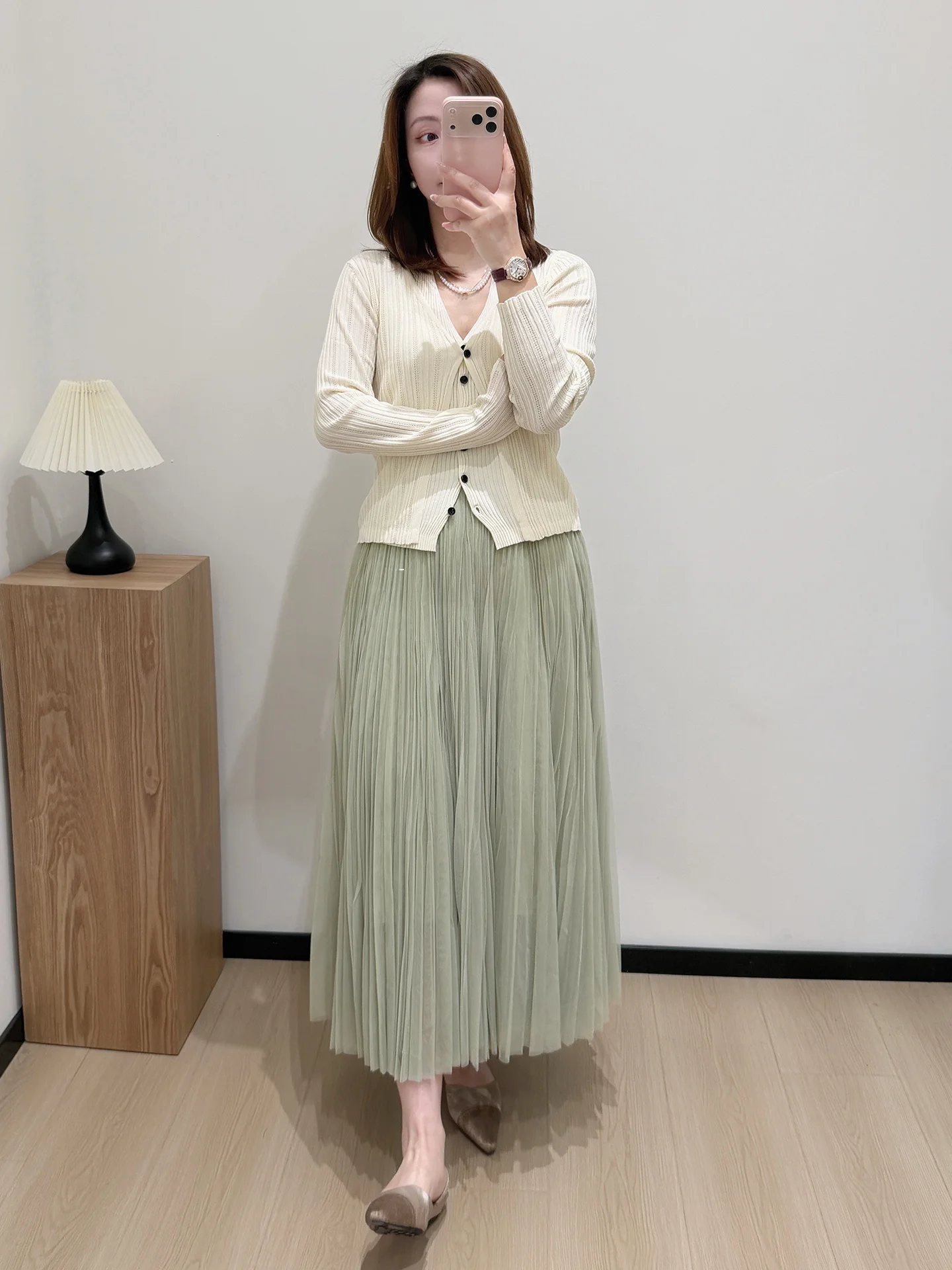 

Ультратонкий вязаный кардиган с эффектом двухслойности для женщин, весна-лето, защита от УФ-излучения, длинный рукав, стандартная длина