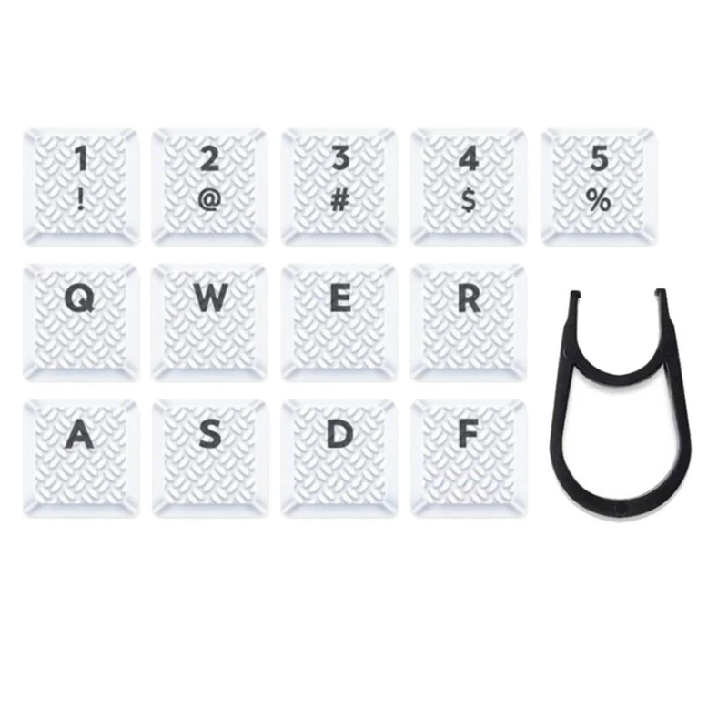 13PCS ABS Backlit Keycaps OEM  for Mechanical Keyboard DIY Best for GAMER