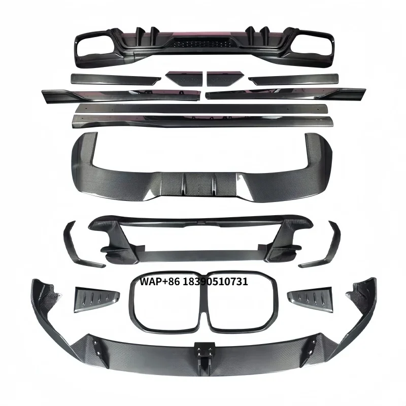 Suitable for 23-25 X7 Upgraded and Modified with Dry Carbon Fiber Material Small Surround Complete Body Kit