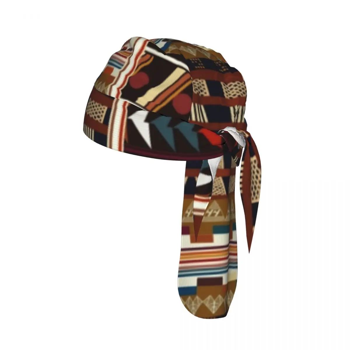 

Bicycle Headband Cap Abstract Geometrical Folkloric American Culture Cycling Headscarf Quick-dry Sun-Protective Hat Head Scarf