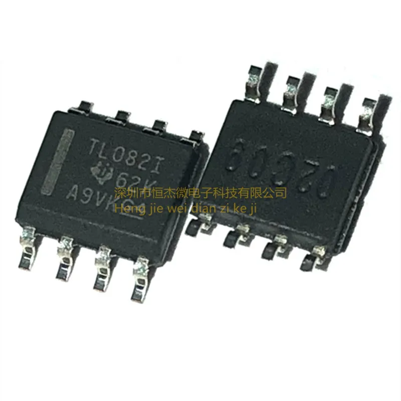 50pcs/Brand new original imported TL082IDR TL082I TL082 SOP8 operational amplifier