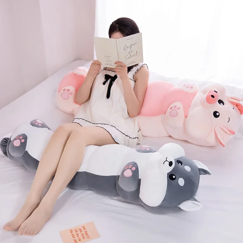 80/100cm piękny miękki kolorowy gąsienica pluszowa zabawka poduszka dla dzieci dzieci nadziewane pluszowe zabawki miękka lalka prezent urodzinowy