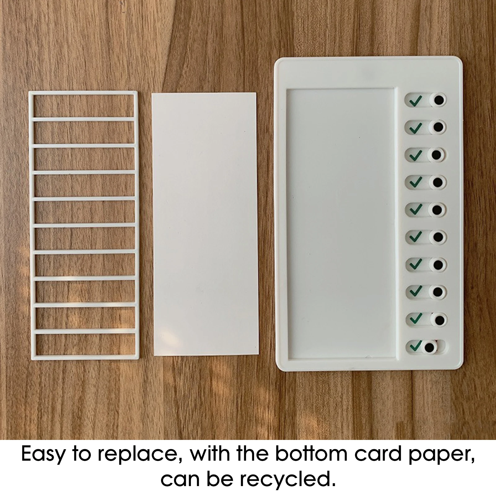 Portable Chore Chart for Kids Plastic Memo Boards Schedule Planning Boards Educational Gifts for Kids Students