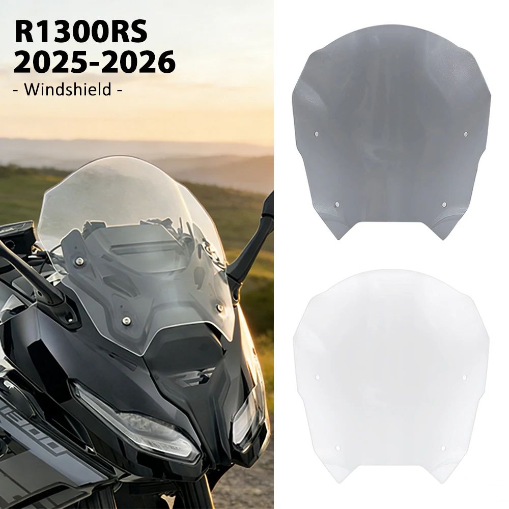

Motorcycle Sport Windshield R1300RS 2025-2026 Front Windscreen For BMW R 1300 RS RS1300 R 1300RS Front Cowling Spoiler