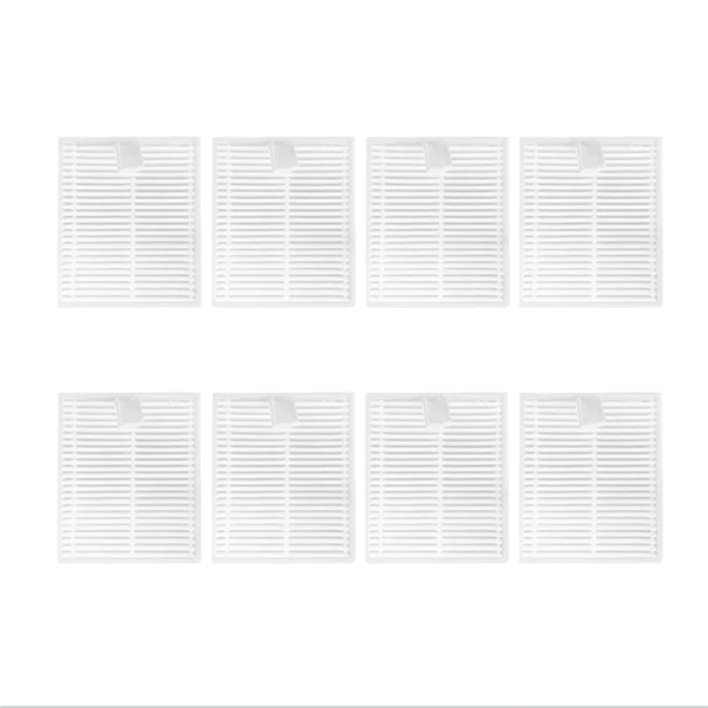 

B46B-8Pcs For Xiaomi E10 E12 B112 Robot Vacuum Cleaner Replacement Parts Filter Replacement