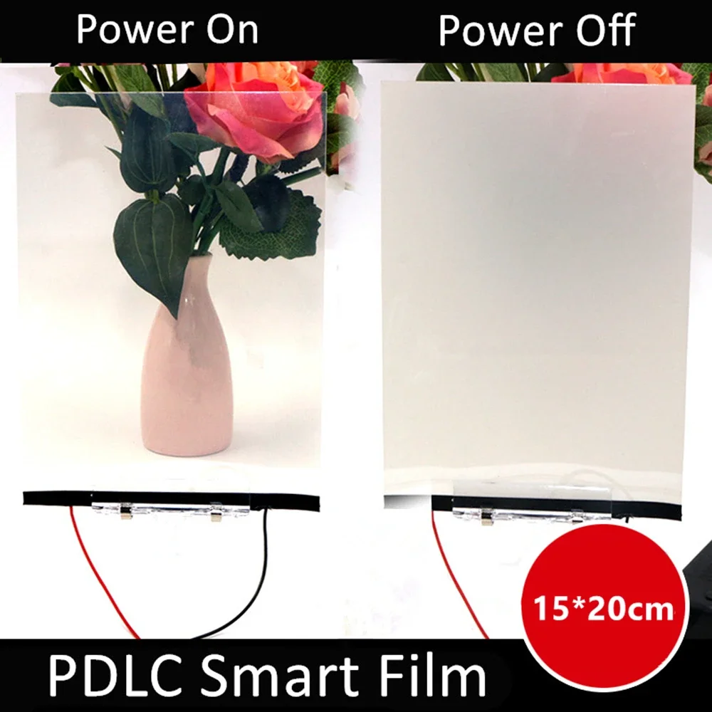 10*16 cm Vensterglazen Aangepaste Elektrische zelfklevende Smart Dimmen Film Schakelbare Transparante Smart PDLC Film Monster