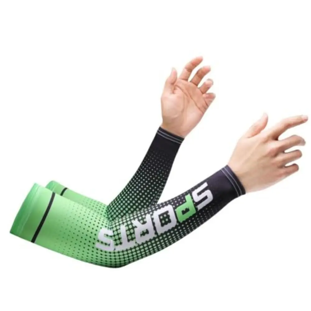 Upgraded Version Ice Silk Arm Covers Cooling Anti Slip UV Protection Sleeves Breathable Durable Sun Protection Sleeves Outdoor