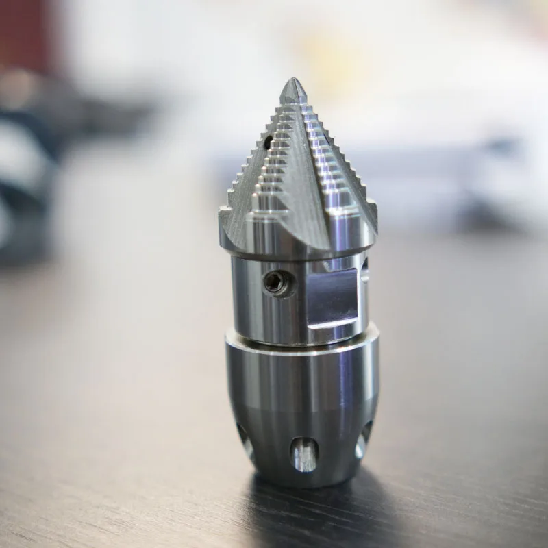 304 Stainless Steel High Pressure Hydro Jetting Nozzle,Rotating Sewer Jetter Nozzle