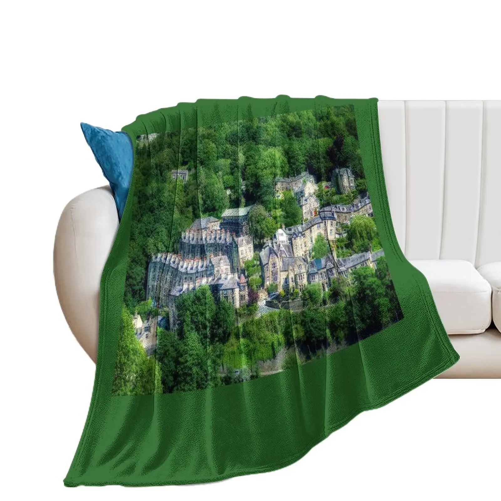 

Hebden Bridge Through Beer Goggles Throw Blanket Blankets Sofas Of Decoration Thermals For Travel Luxury Designer Blankets