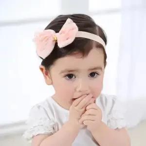 Baby Headband Flower Girls Bows Toddler Hair Bands for Baby Girls Kids Headbands Turban Newborn Haarband Baby Hair Accessories