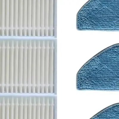 Replacement Kit For Tapo RVA100 RV10 RV30 Vacuum Side Brush Filter Mop Cloth Cleaning Accessories Home Supplies