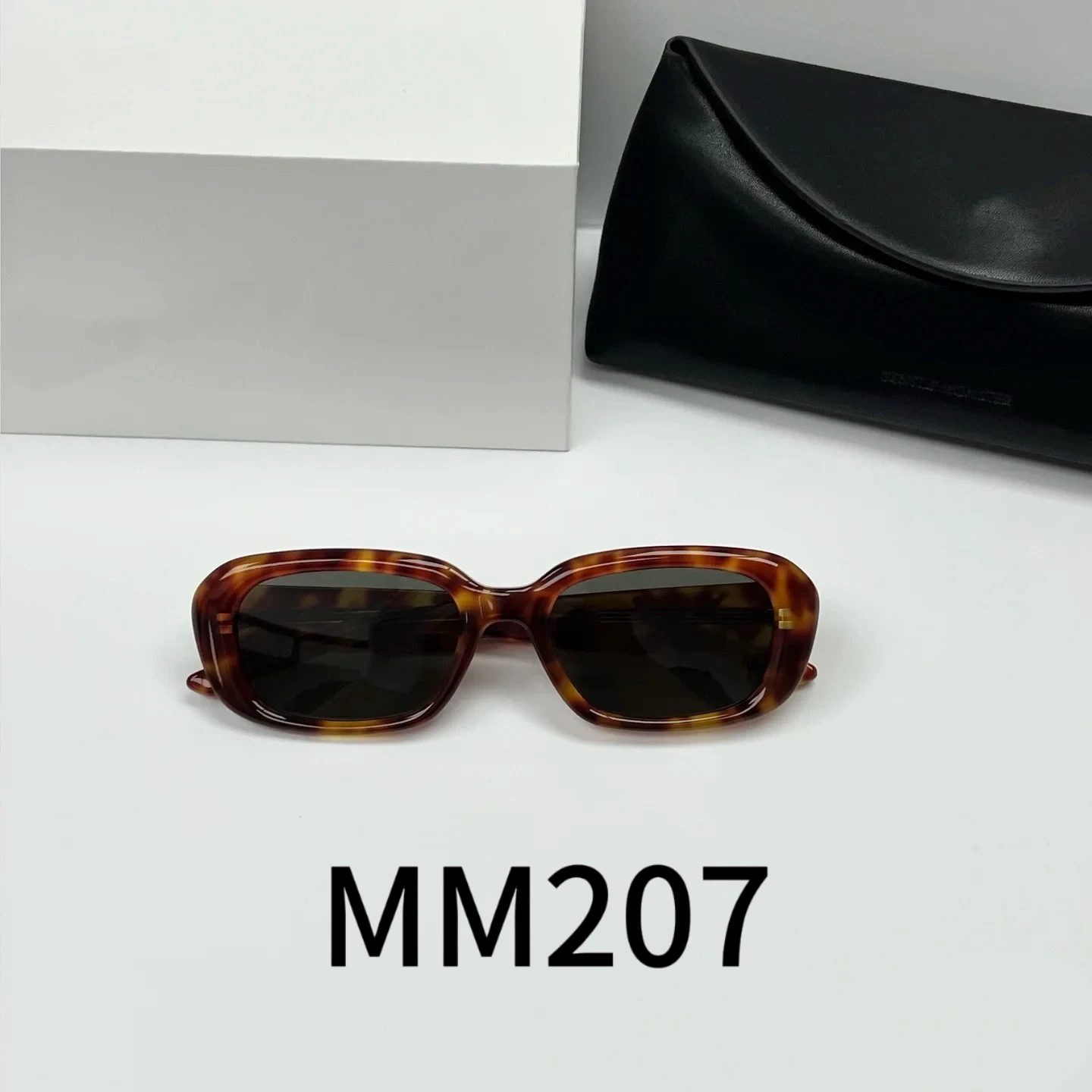

2025 GM MM207 Square Frame Sunglasses Unisex Vintage UV Protection Sunglasses Classic Style Shield for Men Women