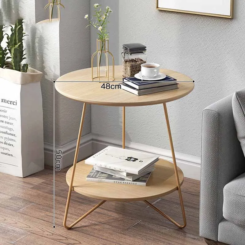 Wood Round Coffee Table Books Sedentarynordic Entryway Table Laptop Minimalistmesas De Centro Para Salonbalcony Furnlture