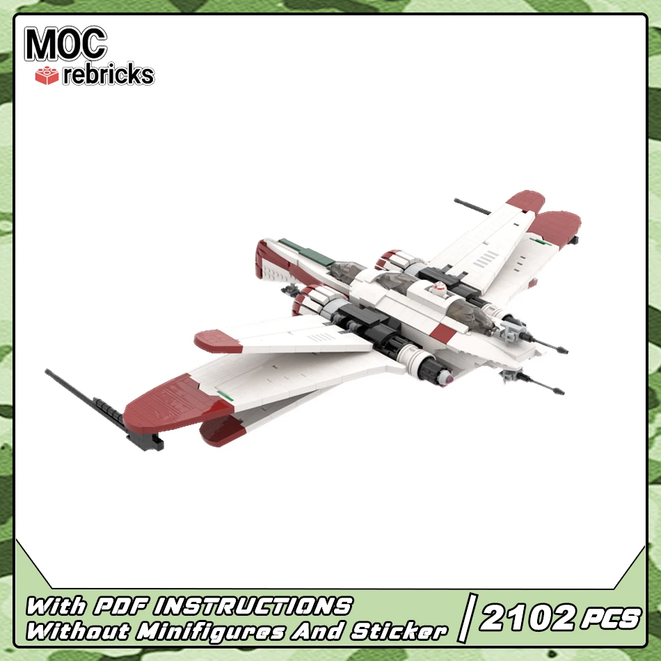 

Серия фильмов MOC Space War Muunilinst 10, ARC-170, строительный блок «Звездный истребитель», коллекция «сделай сам», наборы кирпичей, игрушки для мальчиков, рождественские подарки