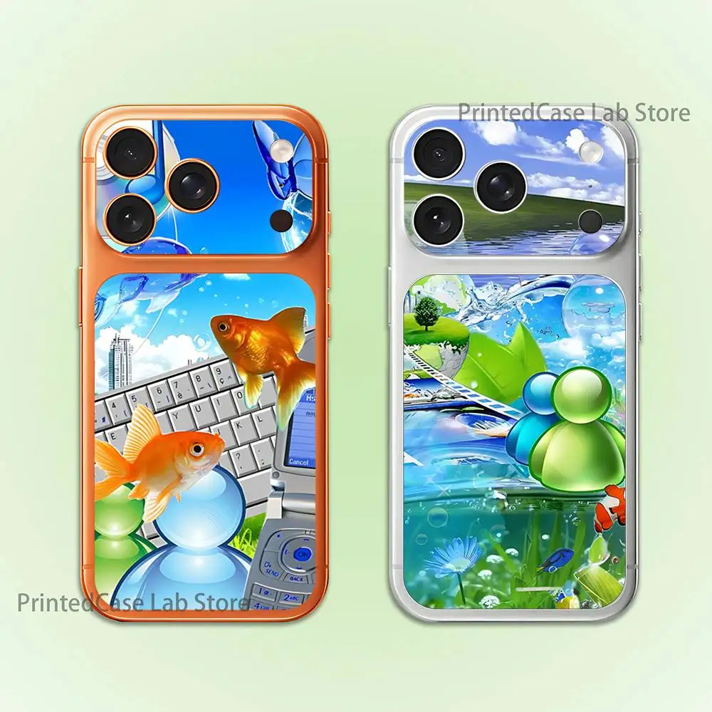 

Frutiger Aero Screen protector for iPhone 17 Pro Max and 17 Pro HD camera lens protection