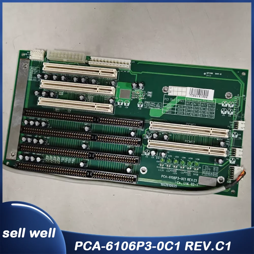 PCA-6106P3-0C1 Industrial control base plate PCA-6106P3-0C1 REV.C1