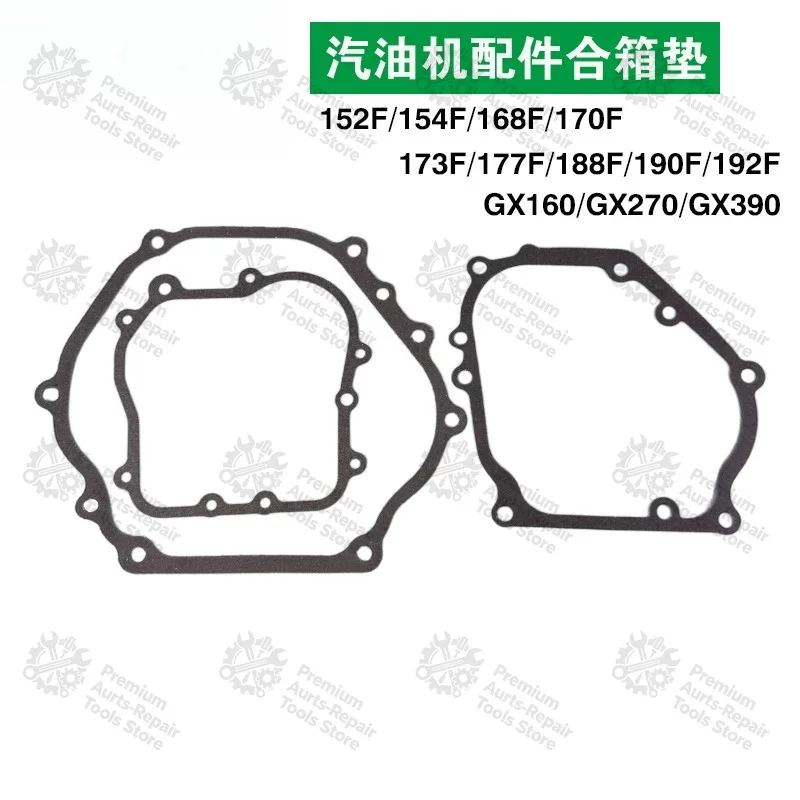 154F 168F 170F 177F 188F 190F 192F Engine Gasket, Crankcase Housing‑Side Cover & Body Base Seal Gaskets