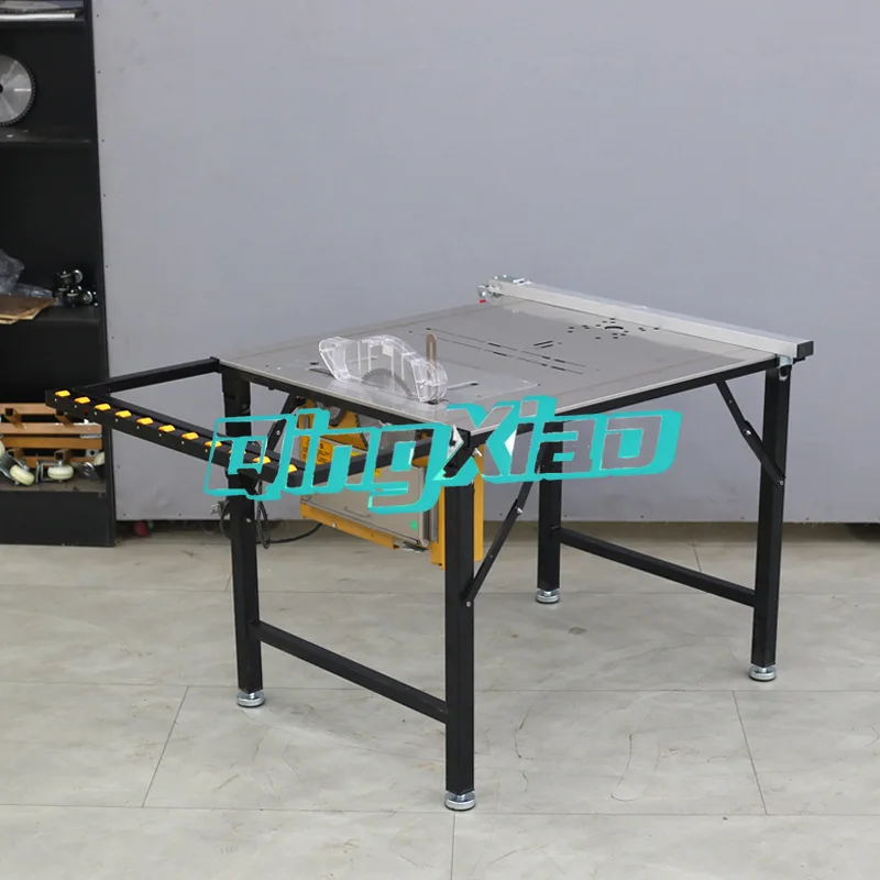 Picture 4: Multifunctional Portable Folding Saw Table Woodworking Workbench Electric Lifting Operating Platform
