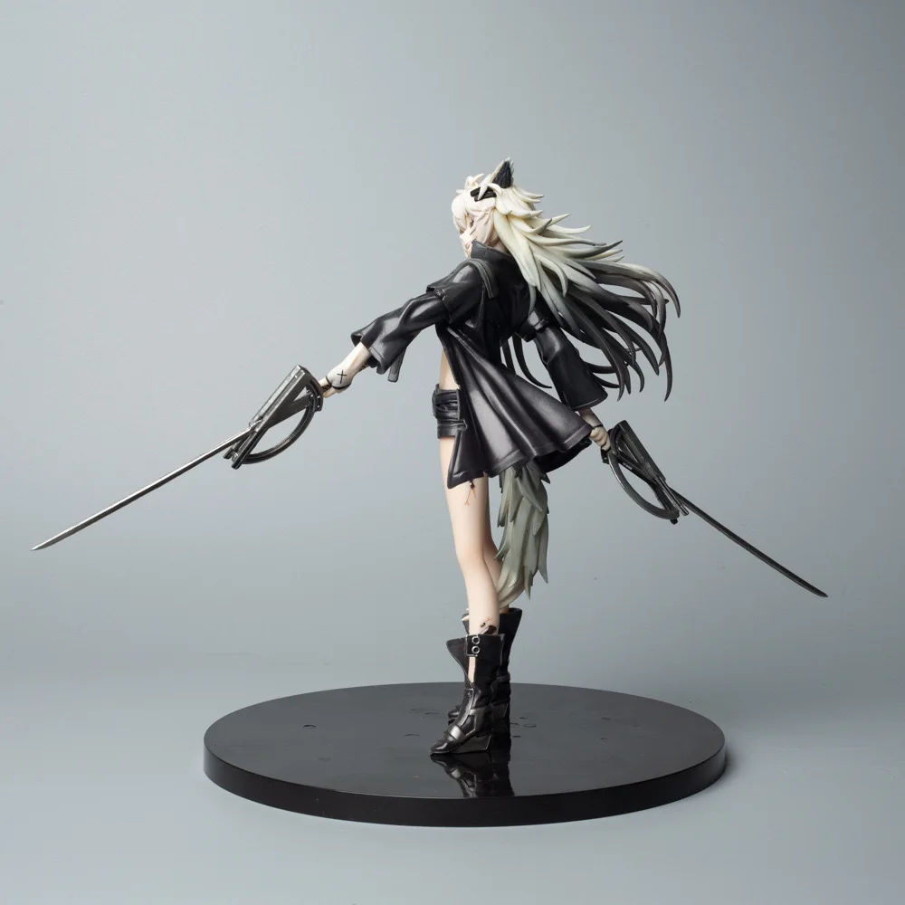 24CM Anime ARKNIGHTS Lappland Figure Game 1/7 Standing Model Toy Gift Collection Action Figure Toy Amiya Figurine Statue