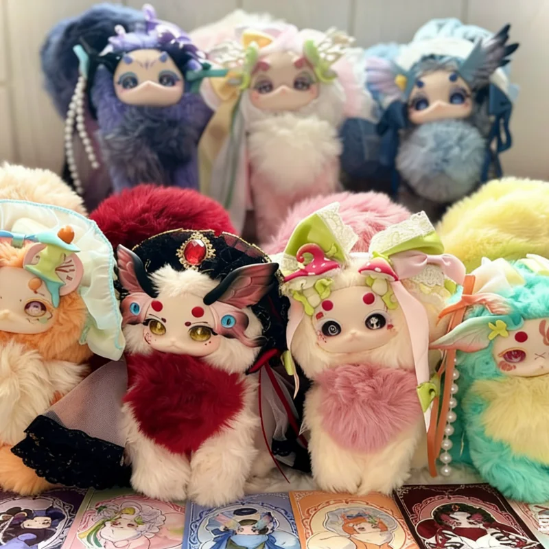 

Tutulong Gloomy Grove Series Blind Box V5 Anime Figure Plush Mystery Box Surprise Bag Vinyl Doll Room Decor Collectible Toy Gift