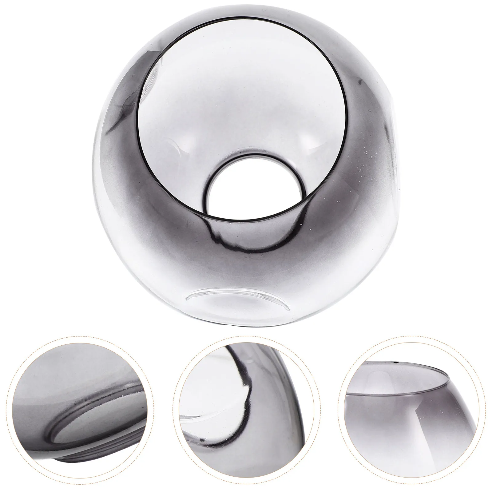 Modern Glass Pendant Light Shade for Ceiling Lamp and Chandelier – Decorative Globe Lamp Cover