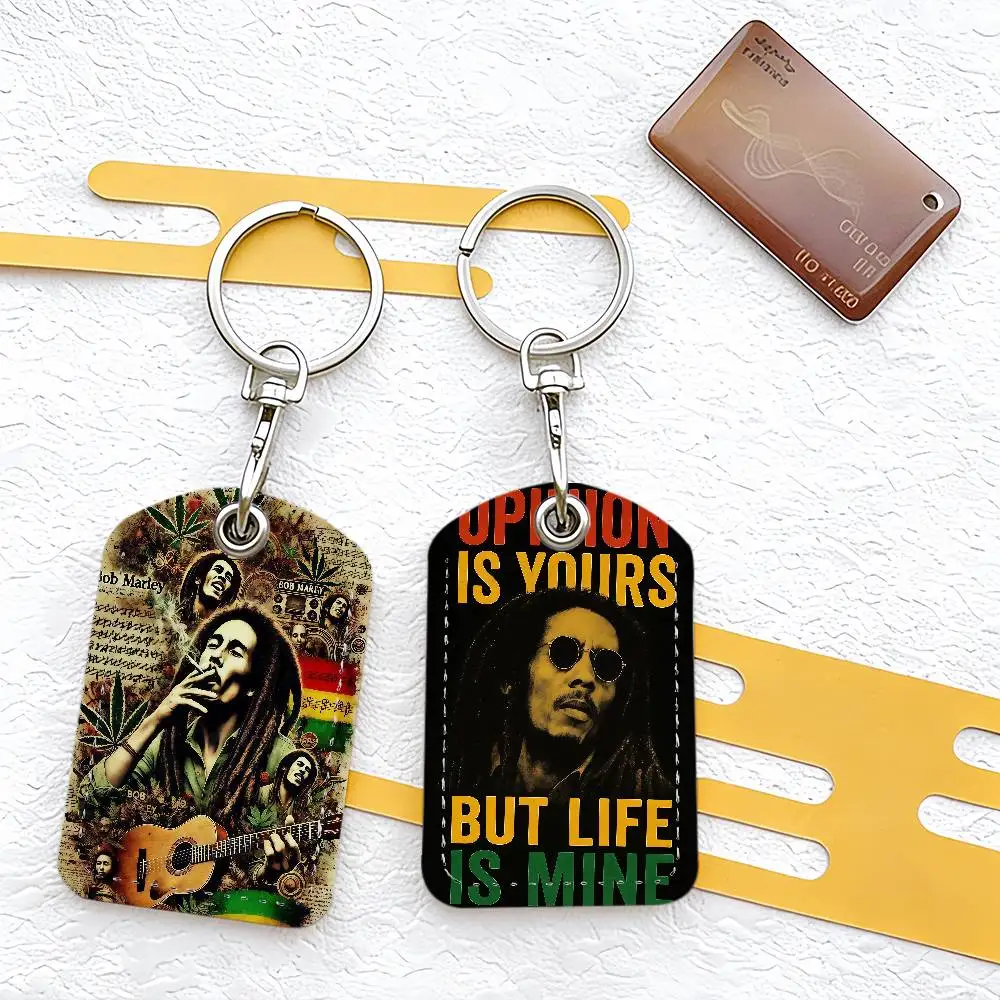 Singer Bob Marley Card Holder Suitable For Bank Access Library  Parking Bus Subway And Keychain