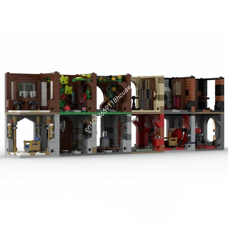 

989-Piece Dungeons and Dragons Vignettes – Modular Fantasy Diorama Educational Model Moc Building Blocks, Birthday DIY Toy Gift