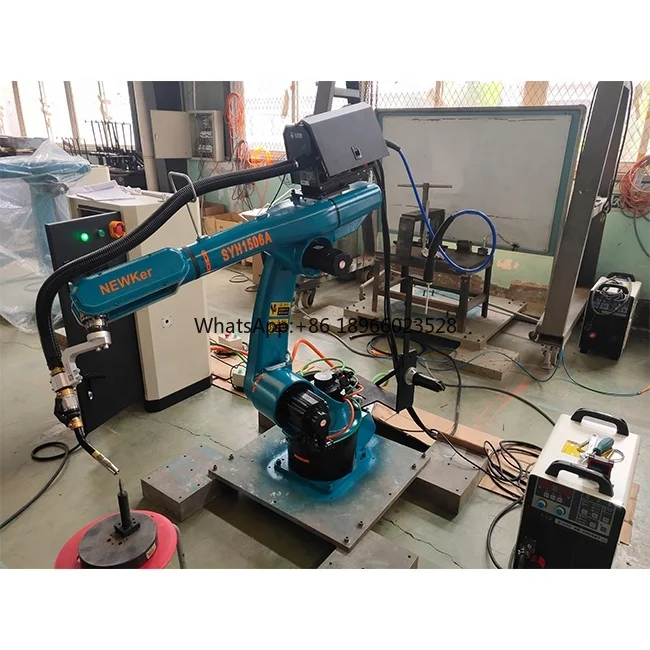 Kit de braço robótico de soldagem cnc barato de 6 eixos, incluindo controlador de robô semelhante ao braço robótico KUKA okuma