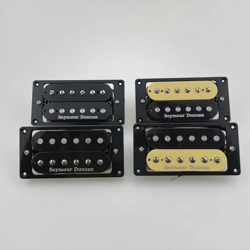 Pastillas de guitarra Humbucker, pastillas de guitarra eléctrica 4C, juego de cebra/Negro, en Stock