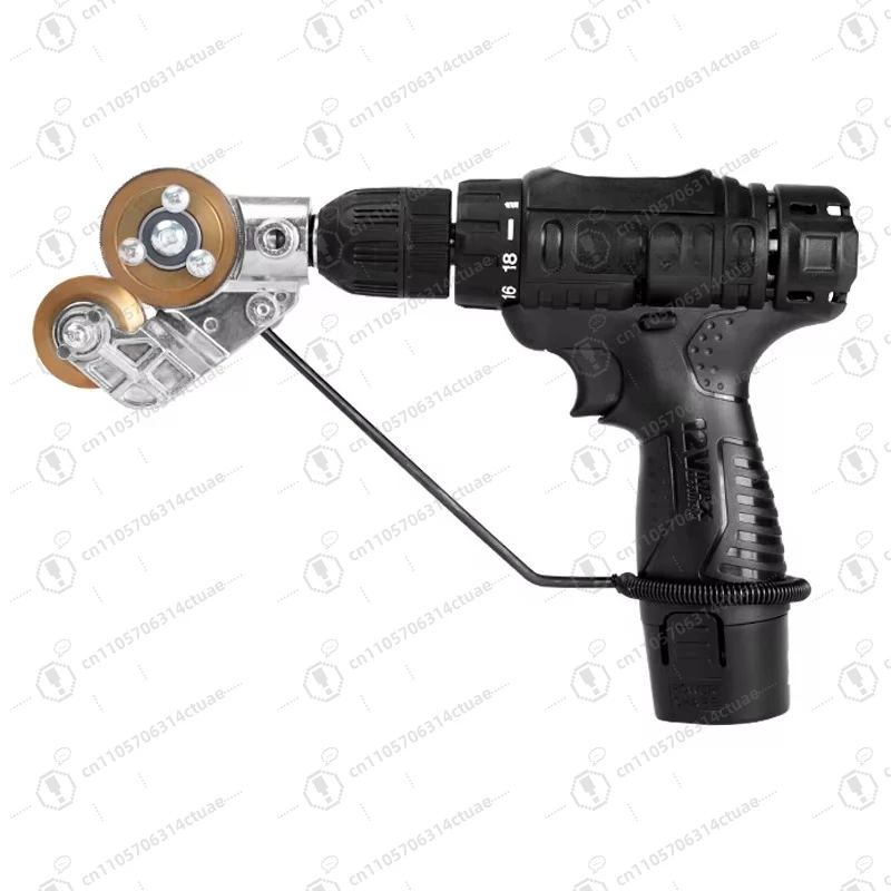 مثقاب كهربائي DIY لأداة قطع الصفائح المعدنية الحديدية آلة قطع الصفائح المعدنية سكين لوحة كهربائية آلة قطع صفائح الحديد #1