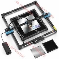 For TWOTREES TTS-20 PRO 20W High-Speed Portable CNC Laser Engraver 418*418mm Desktop Diode Laser Cutter for High-Accuracy Paper