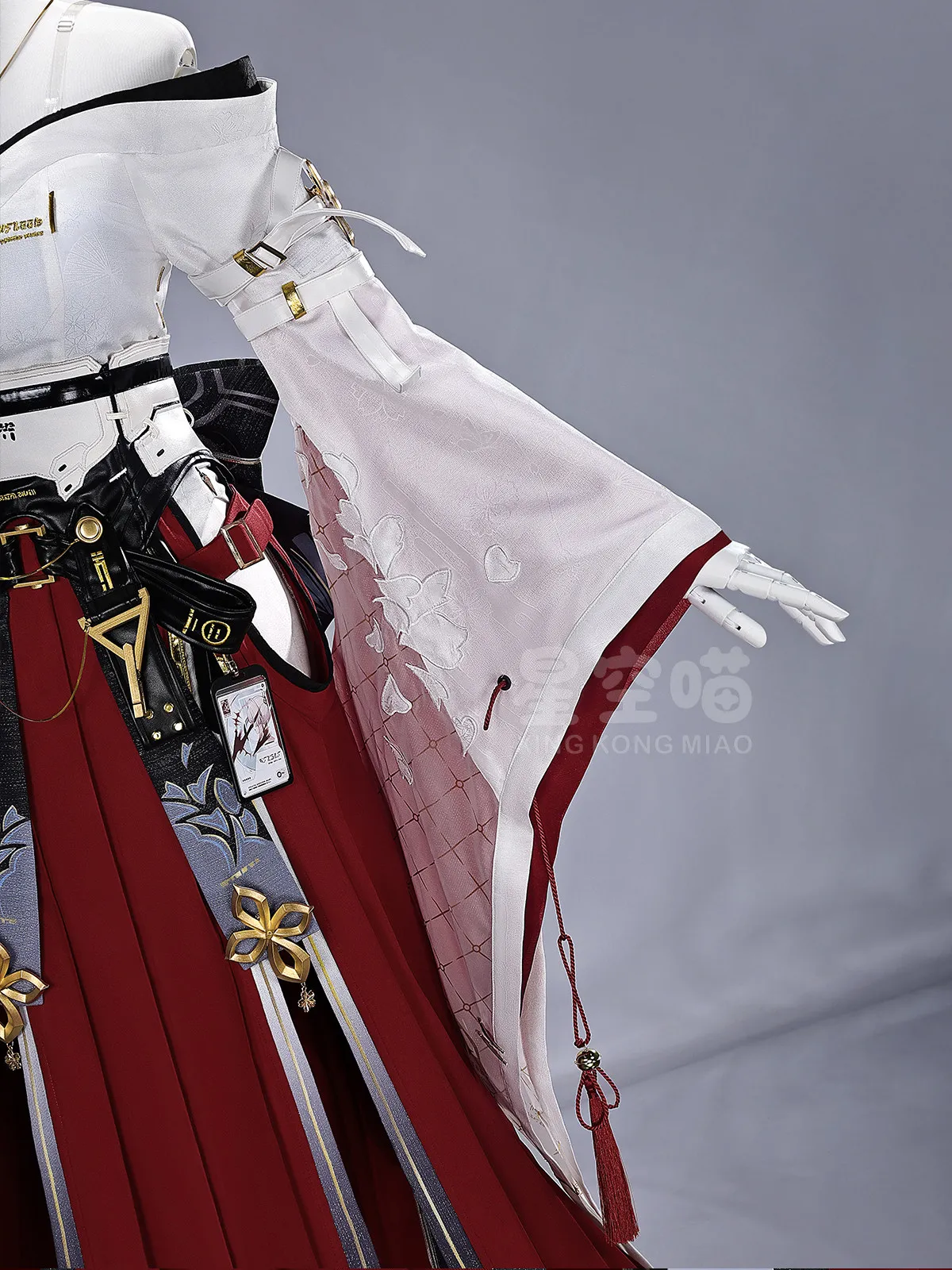 Disfraz de Cosplay de Hiyuki del Juego Wuthering Waves, Vestido de Halloween y Navidad para Mujer, Tallas S-XXL, Nuevo y Elegante Estilo Chino Hiyuki Hanfu