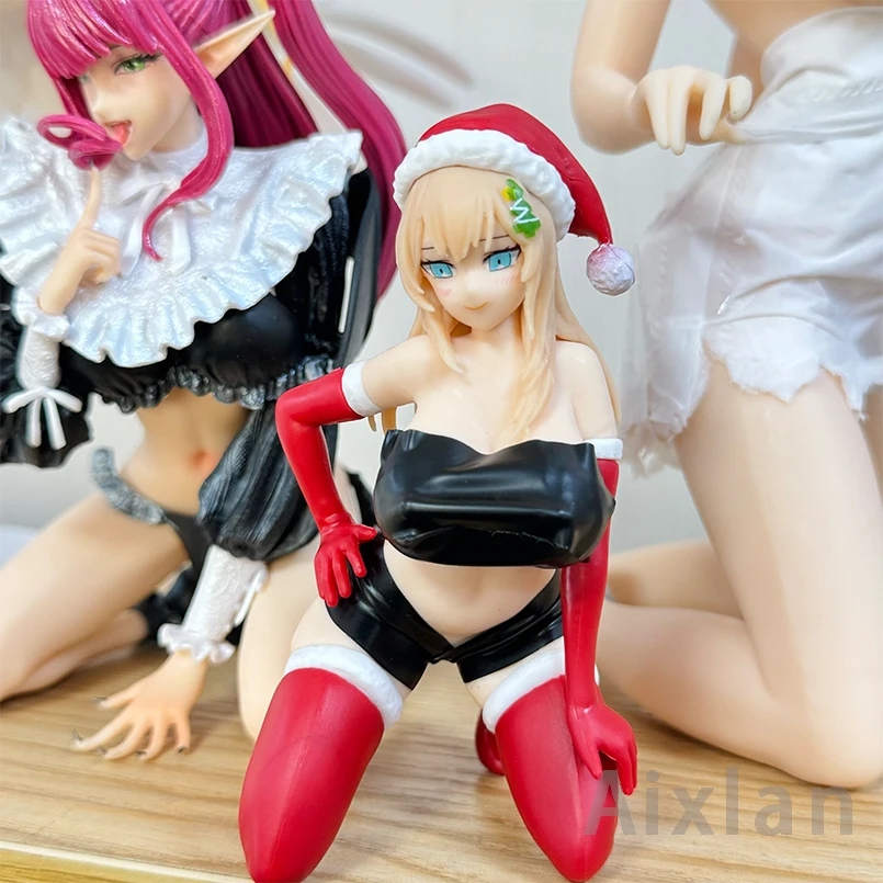 Aixlan NSFW Insight Figure Carol Lu Nikukan Sexy Girl Christmas Gift 12cm PVC Action Figure Toy Collection Model Doll