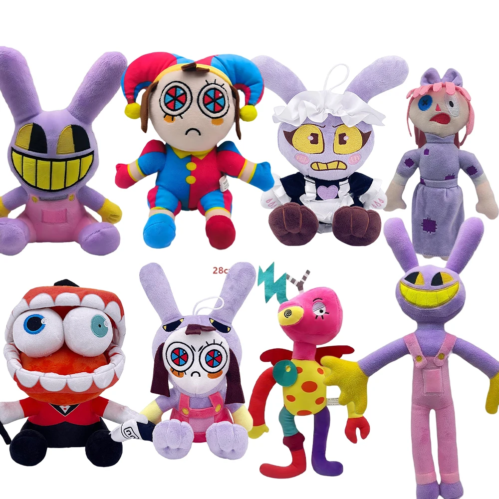 2026 Hot The Amazing Digital Plush Toys Amazing Circus Clown Rabbit Plush Dolls Periphery Stuffed Toy Adults Gift *-*