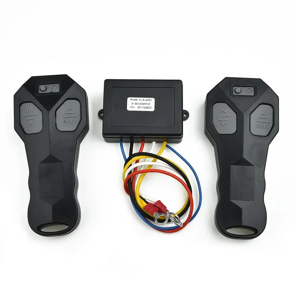 

Truck Remote control 10A Wireless 433MHz With Receiver Accessory Black Car DC12V/24V For Jeep Parts Replacement Set