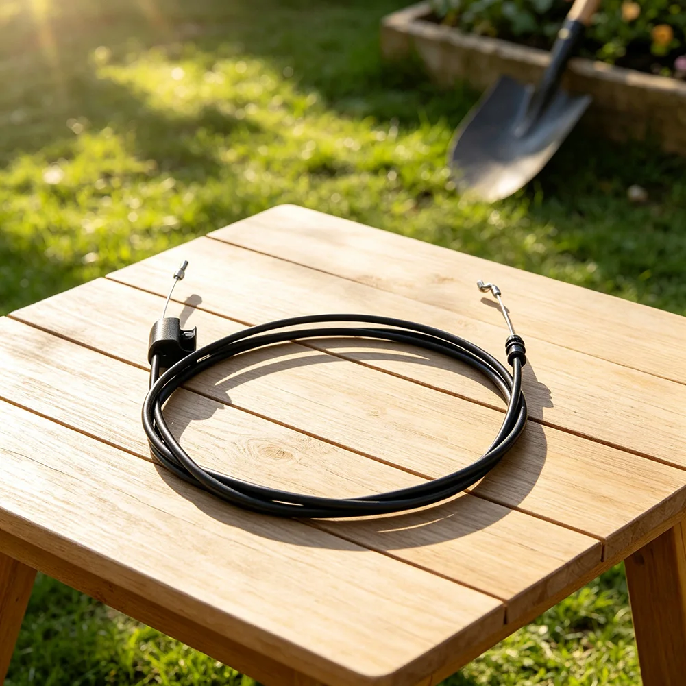 Enhanced Lawn Care Performance Control Cable Replacement Control Cable High Durability Construction Easy Installation Design