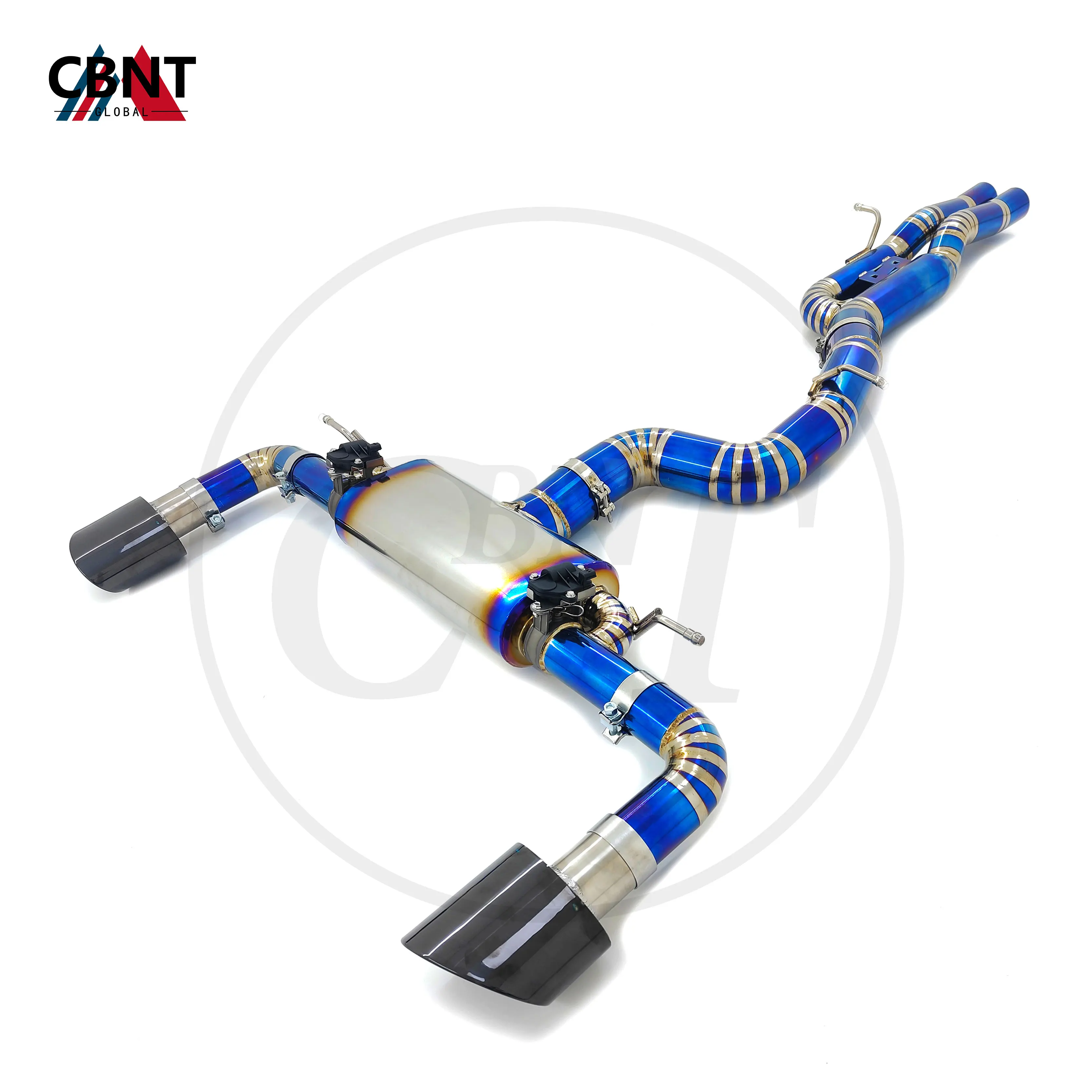 

CBNT for Audi RS3 TTRS 2.5T Exhaust System Valvetronic Catback Muffler with Valve High Quality Titanium Alloy Exhaust-pipe