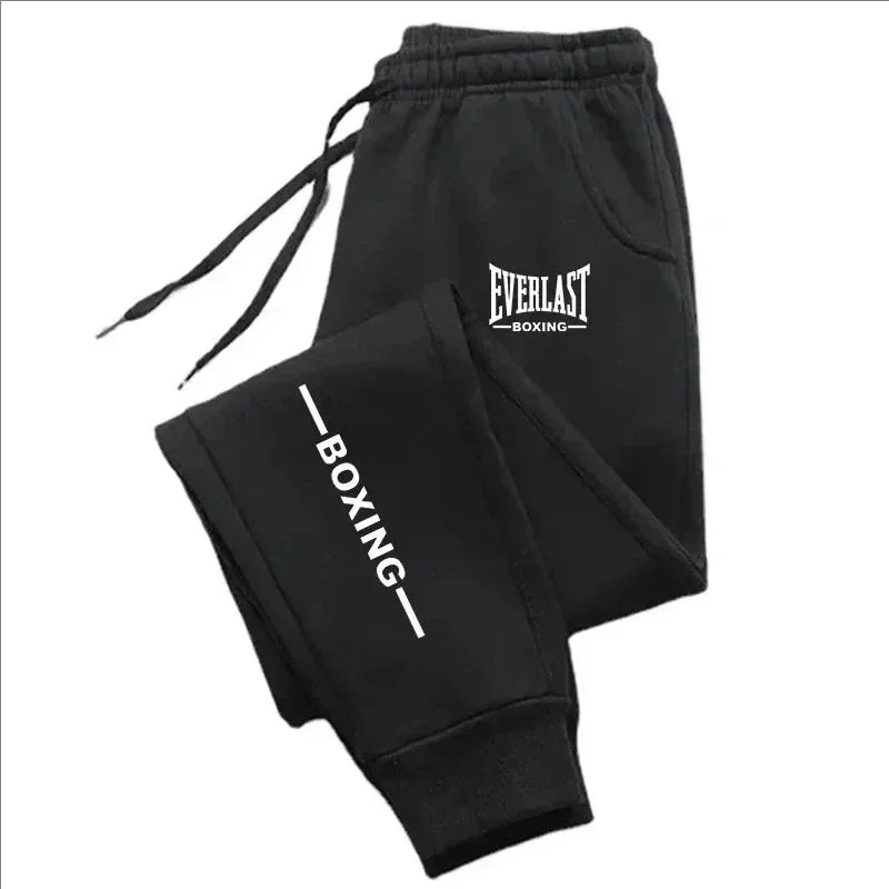 

2026 New Spring and Autumn Men's Pattern Printed Running Pants Outdoor Sports Fitness Running Pants Suitable for Young People